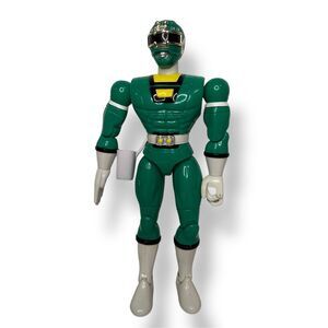 Power Rangers Turbo Green Ranger 8” Action Figure Toy 1997 Bandai